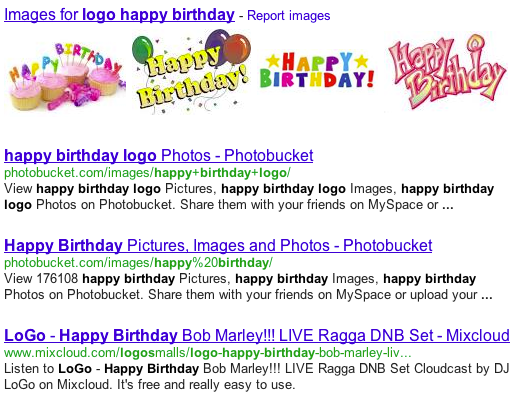 Google screen shot